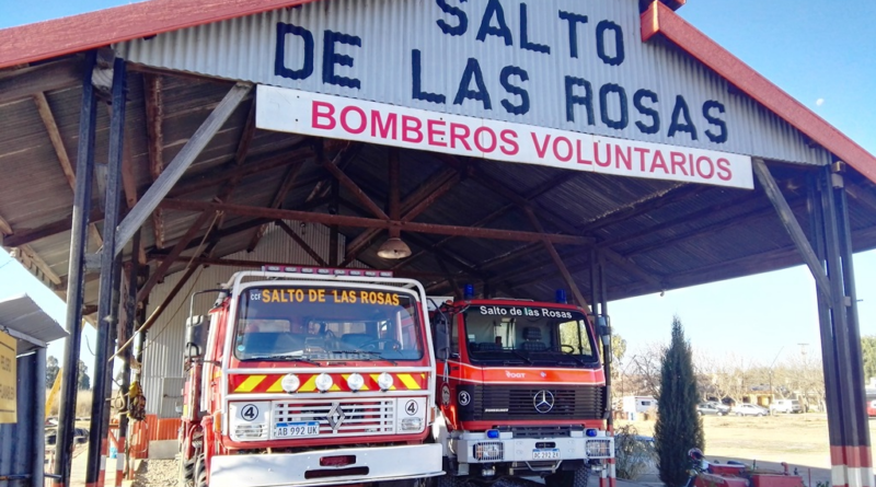 Vergonzoso: Los Bomberos Voluntarios de Salto de Las Rosas quedan fuera de servicio
